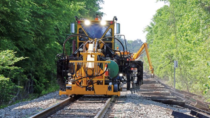 Aggressive Hydraulics has the knowledge and expertise to design, engineer & manufacture a wide array of custom railway maintenance hydraulic cylinders in standard and telescopic designs.