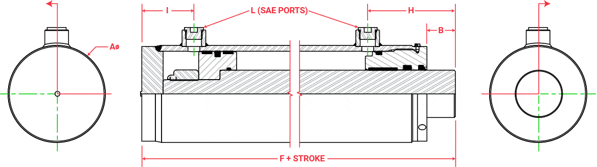 600 Series Cylinders Diagram