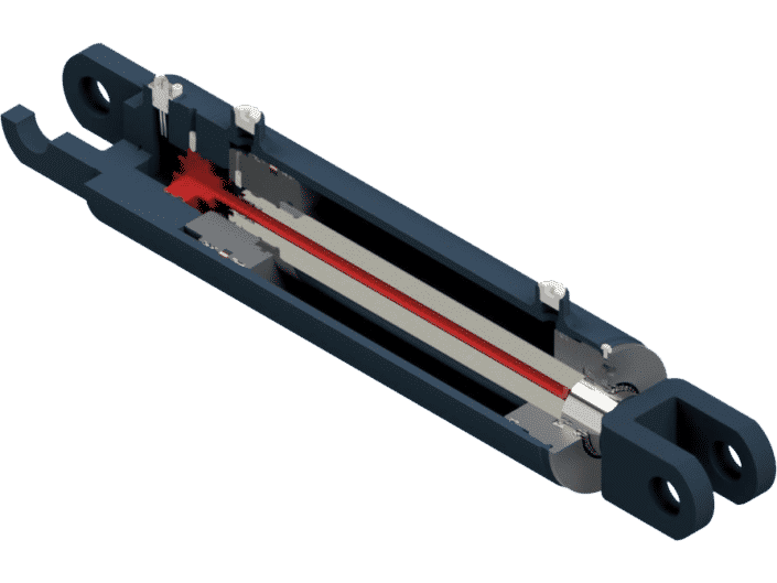 position sensing SMART hydraulic cylinder