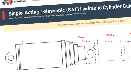 Drawing of script program for hydraulic support