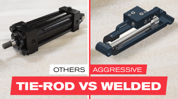 Comparison of Hydraulic Cylinder Design Options Tie-Rod vs Aggressive Hydraulics Welded Construction